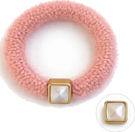 Hoops Soft Fluffy Rosa Hoops Soft Fluffy Rosa