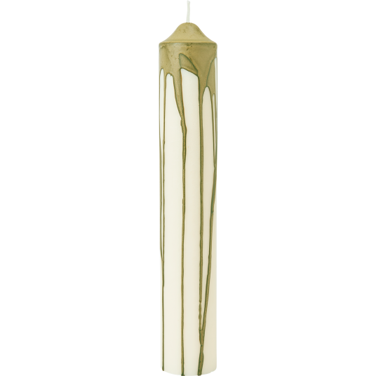 Ferm Living Dryp Kubbelys 30 cm Olivengrønn