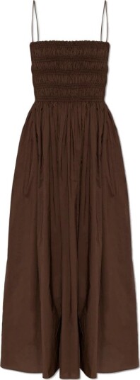 Matteau Dame Kjoler Brun XL,