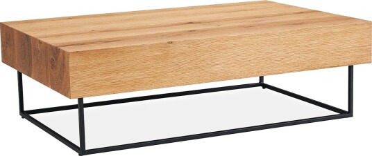 Sofabord HOME4YOU Bronte 120x80x40 cm eik - Eik