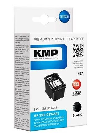 KMP H24 - XXL Black Ink - Blekkpatron Svart KMP H24 - XXL Black Ink - Blekkpatron Svart