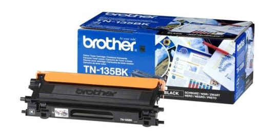 Brother TN135BK / TN 135BK Black Toner - Laser toner Svart