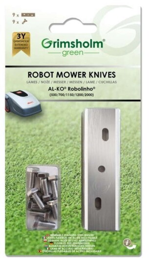Kniv for AL-KO Robolinho 500E / 700E / 1150E / 1200E / 2000E