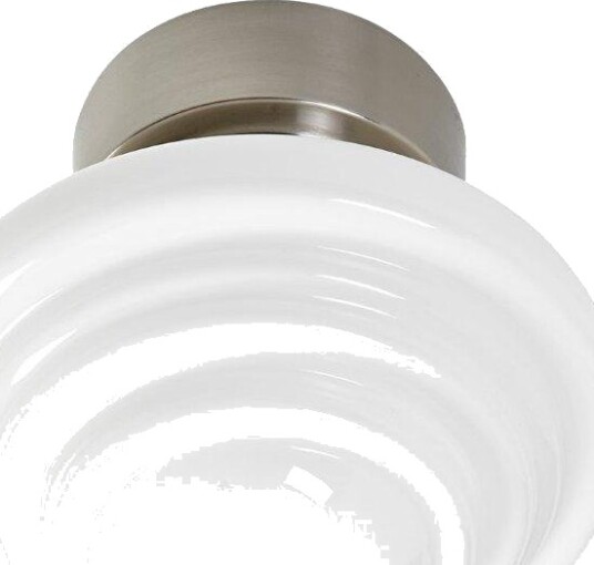 Smågan Taklampe  Diameter 25 Cm  Børstet Nikkel