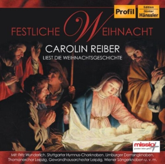 Diverse Artister Festliche Weihnacht' (German Journalist Carolin Reiber Reads The CD