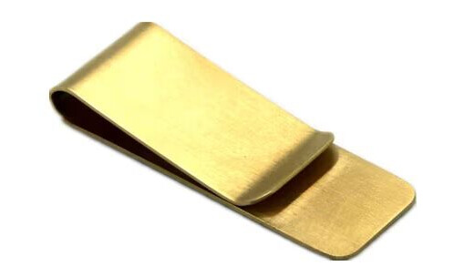 Seddelklemme / Money Clip Gull Seddelklemme / Money Clip Gull