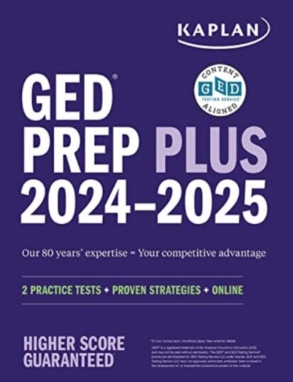 Ged Test Prep Plus 2024-2025: Includes 2 Full Length Practice Tests, 1000+ Practice Questions, And 6 Av Caren Van Slyke
