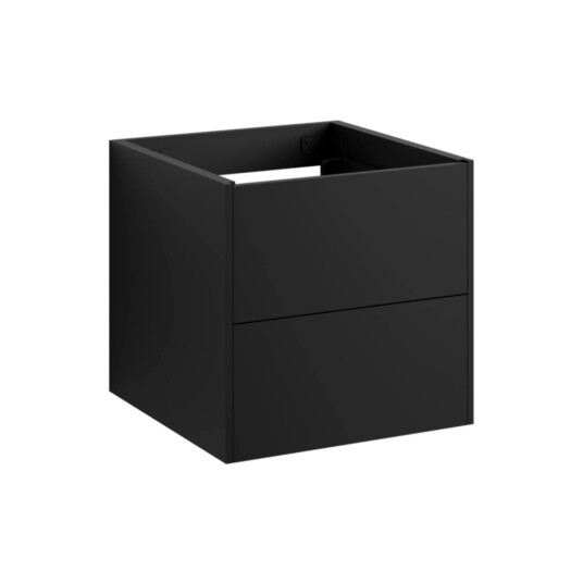 Vikingbad Fay Slett Servantskap Svart Matt / 60cm Vikingbad Fay Slett Servantskap Svart Matt / 60cm