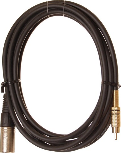 HiEnd RCA-Til-XLR(Hann)-Kabel 3 m