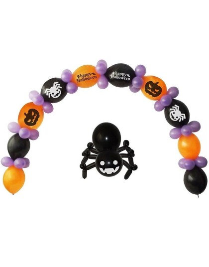 Happy Halloween Ballong Buesett