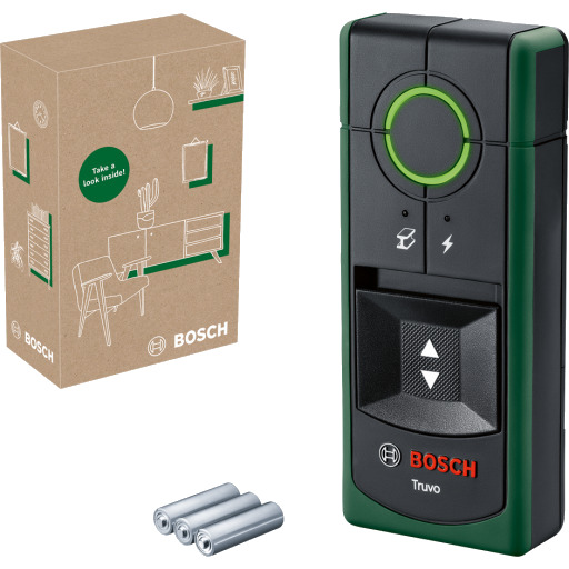 Bosch Truvo Multidetektor for Jern- og Ikke-Jernholdig Metall med LED Varsling