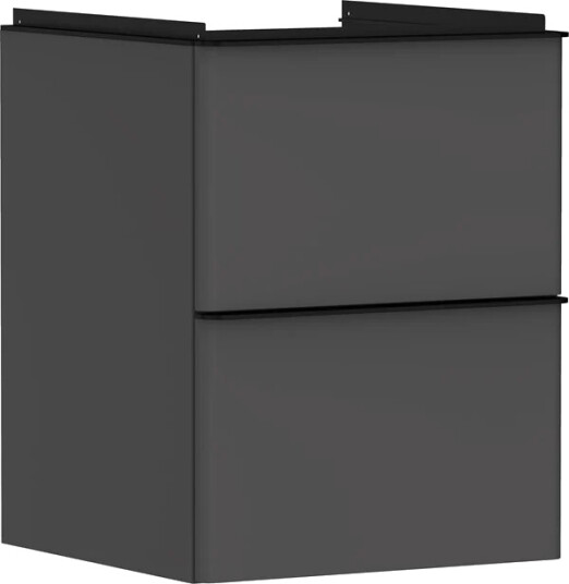 Hansgrohe xelu q vanity unit diamond matt grey 480/475 with Hansgrohe xelu q vanity unit diamond matt grey 480/475 with