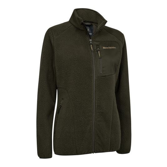 Deerhunter Dame Atlas fleecegenser Dame Forest Green 42