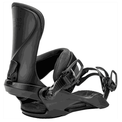 Nitro Snowboard Bindings W Cosmic 24/25, snowboardbindinger, dame Svart S/M Nitro Snowboard Bindings W Cosmic 24/25, snowboardbindinger, dame Svart S/M