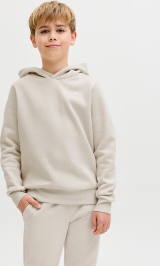 JJ REBEL Jrebrebel Logo Sweat Hood Noos Jnr   Cream   176