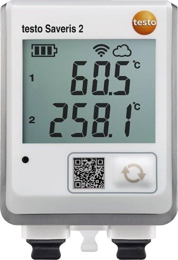 Testo Saveris 2-T3 Datalogger For 2 Externa Sensorer, Uten Kalibrering