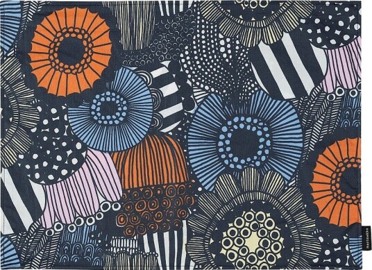 Marimekko Dækkeserviett Siirtolapuutarha Blå