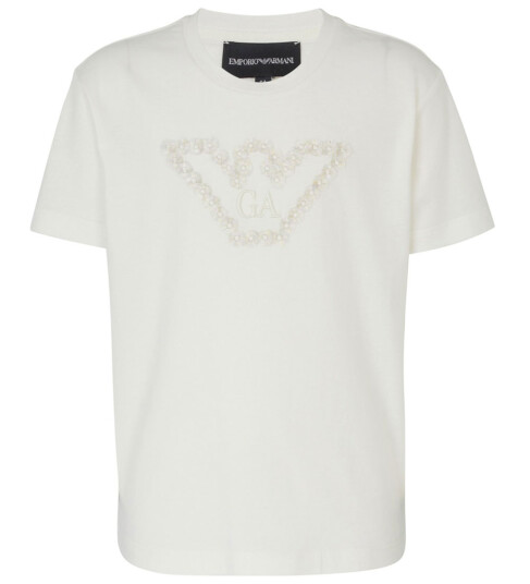 Giorgio Armani Emporio Armani T skjorte Off White m. Logo Emporio Armani 10 år 140 T skjorte Hvit Giorgio Armani Emporio Armani T skjorte Off White m. Logo Emporio Armani 10 år 140 T skjorte Hvit