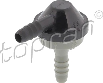 Ventil luftstyring sugeluft TOPRAN 112 282