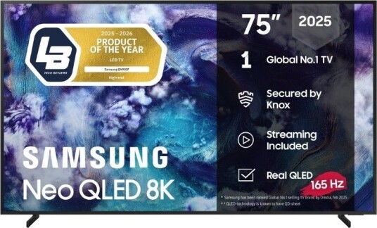 Samsung 75" QN900F 8K Neo QLED Mini LED Smart TV 2025