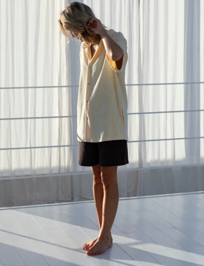 Bongusta Naram Shirt - Yellow - L/XL 82 cm