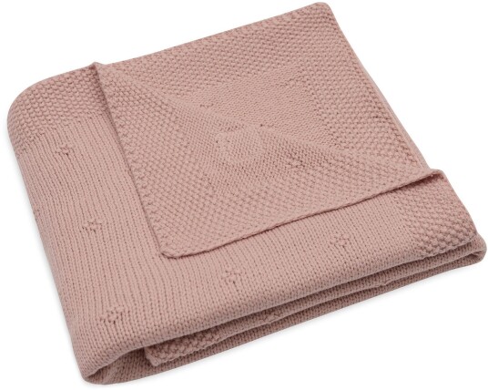 Jollein Strikket Teppe Cozy Wild Rose Jollein Strikket Teppe Cozy Wild Rose