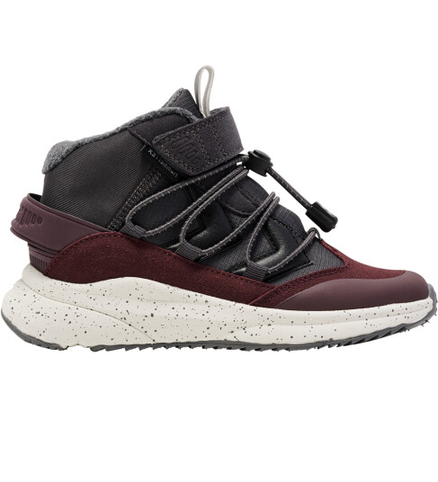 Hummel Vintersko Nå erobringen Mid Tex Obsidian Hummel 30 Vinterstøvler Grå Lilla Rød