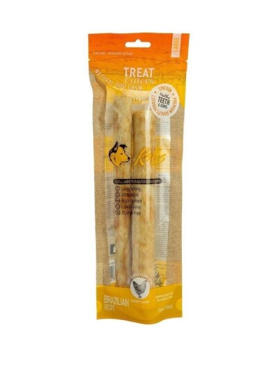 Treateaters Threateaters The New Hide Large Roll Chicken 2 Pcs 180G