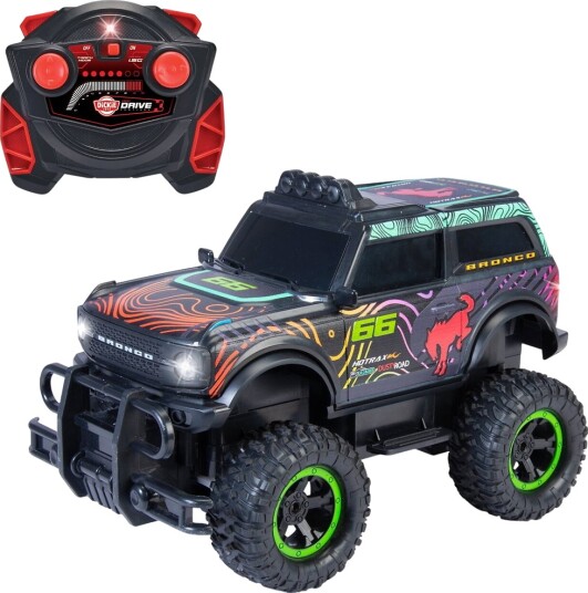 Dickie Toys Fjernstyrt Bil m. Lys Fjernstyrt Ford Bronco Dickie Toys OneSize Bil