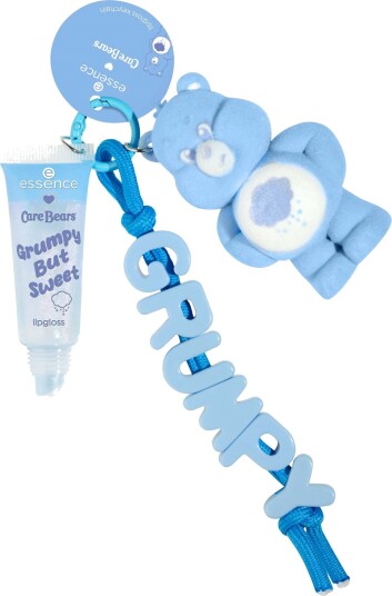 essence Care Bears Lipgloss Keychain 01 Grumpy But Sweet