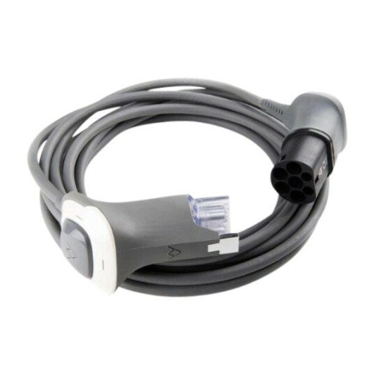Charge Amps Beam Ladekabel T2 T1 1 fase 20A 5m 4.6 kw Charge Amps Beam Ladekabel T2 T1 1 fase 20A 5m 4.6 kw