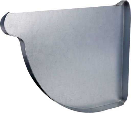 Plastmo StålPlus arkitekt endefot 14" venstre steel 14 inch
