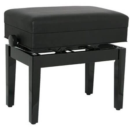 Morgan PK20 Sort M/ Noterom High Gloss  Pianokrakk