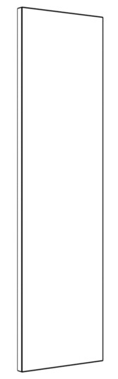 NOREMA BERA REN HVIT DØR FOR 20 CM SKAP UHENGSLET 19W114012