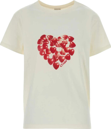 Chloé Dame Topper Hvit M,