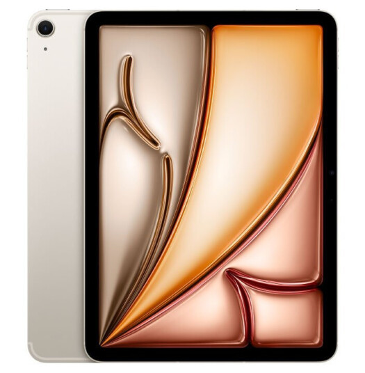 iPad Air 11-tommer (2024) Wi-Fi + Cellular 256 GB - Stjerneskinn