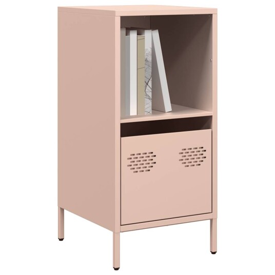 Skjenk rosa 35x39x73,5 cm kaldvalset stål 8721102931109