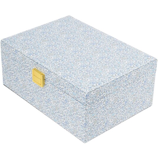 Bon Dep Jewelry Box Square MW Liberty Katie And Millie Light Blue