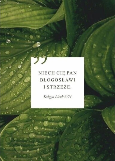 Koinonia Konvolutt/Kort Niech Cie Pan Blogoslawi Liscie Koinonia Konvolutt/Kort Niech Cie Pan Blogoslawi Liscie