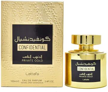 Lattafa Confidential Private Gold Eau de Parfum 100ml Unisex