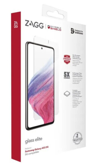 Invisible Shield Glass Elite+ Skjermbeskytter for Galaxy A53 5G
