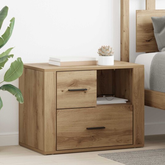  Nattbordskap artisan eik 60 x 36 x 45 cm Konstruert tre
