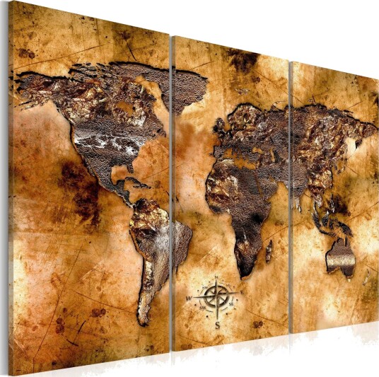 Bilde World In Opalescent Shades 60x40 Artgeist sp. z o. o.