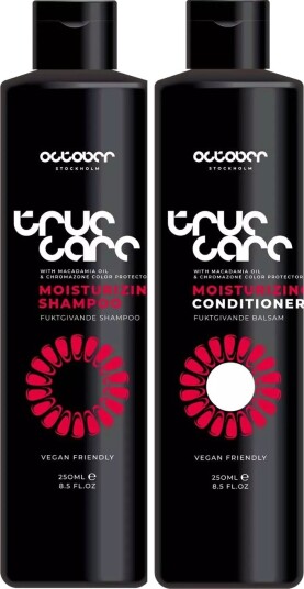 October Stockholm True Care Bundle Moisturizing Shampoo 250 ml & Condi