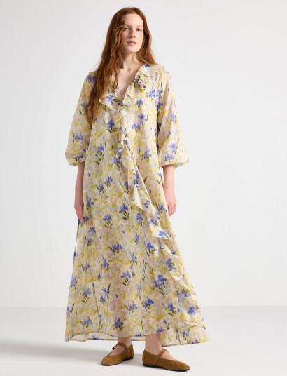 Lindex Dress Florens - Yellow - S