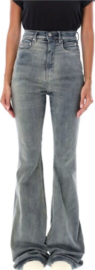 Rick Owens Dame Jeans Grå W27, Rick Owens Dame Jeans Grå W27,