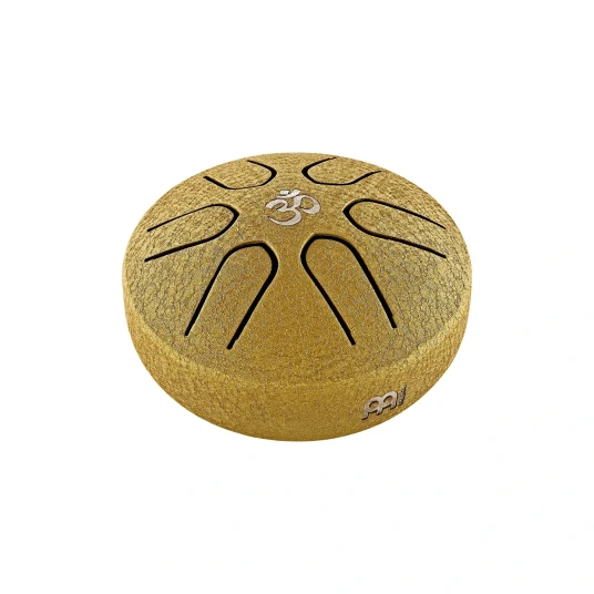 Meinl Pstd3gom Pocket Steel Tongue Drum A Major, Gull Meinl Pstd3gom Pocket Steel Tongue Drum A Major, Gull