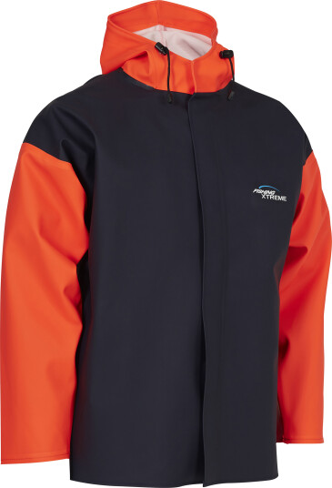Elka Fishing Xtreme Jakke - Fl.orange/Marine - 5XL