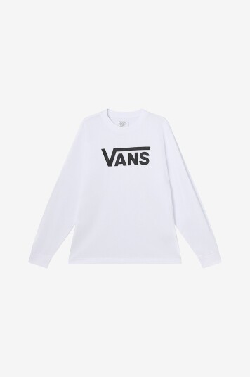 Vans T skjorte Vans Classic LS Hvit Vans T skjorte Vans Classic LS Hvit