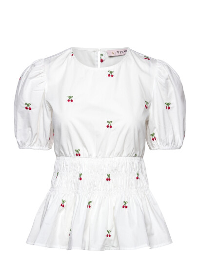 A View Leonore Blouse White 44 A View Leonore Blouse White 44